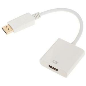 Adaptor OEM KOM0850, DisplayPort - HDMI (Alb) imagine