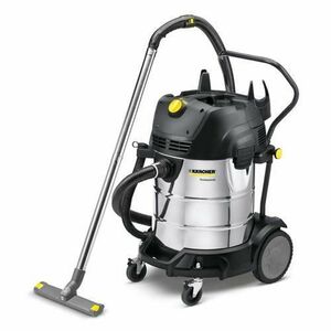 Aspirator umed/uscat Karcher NT 75/2 Tact² Me, 2760 W, 254 mbar, 75 L (Argintiu/Negru) imagine