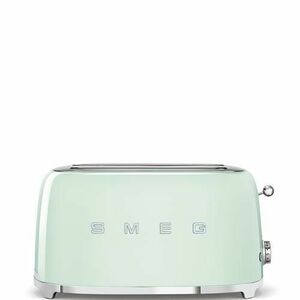 Prajitor de paine Smeg TSF02PGEU, 1500 W, 4 felii, 6 niveluri pentru rumenire (Verde) imagine