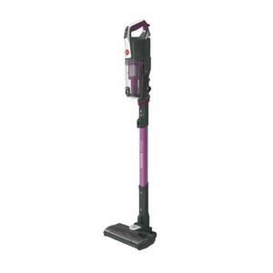 Aspirator vertical 2 in 1 Hoover HF522STHE011, 290 W, Recipient 0.45 l, Autonomie 90 min, Acumulator Li-Ion 22 V, Ecran tactil, Quick PARK&GO (Negru/Mov) imagine