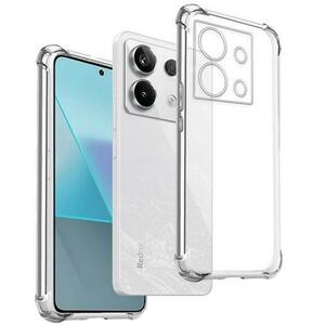 Husa Shockproof Silicon Lemontti Xiaomi Redmi Note 13 Pro 5G / Poco X6, Transparent imagine