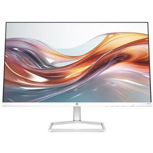 Monitor IPS LED HP 524sa, Full HD (1920 x 1080), VGA, HDMI, Boxe, 100 Hz, 5 ms (Alb/Argintiu) imagine