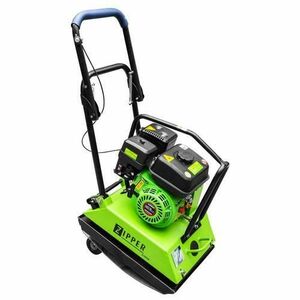 Placa compactoare Zipper ZI-RPE90, 4100 W, Rezervor 3.6 L, Placa 420x550 mm, 6300 bpm, Adancime compresie 200 mm (Negru/Verde) imagine