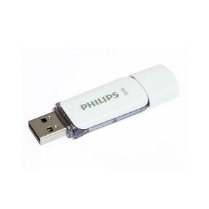 Stick USB Philips Snow Edition FM32FD70E/00, USB 2.0, 32GB, 3 bucati (Alb) imagine