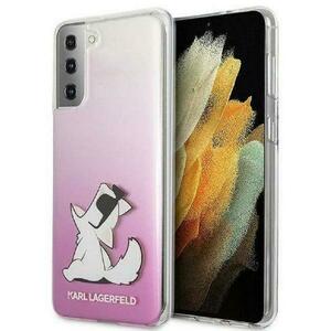 Protectie Spate Karl Lagerfeld Choupette Fun KLHCS21MCFNRCPI pentru Samsung Galaxy S21 Plus (Multicolor) imagine