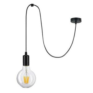 Pendul Adviti LINO AD-LD-6358BE27, 1 x 60W, E27, IP20, metal, Negru imagine