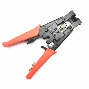 Cleste sertizare EMTEX LK-5082R, prin compresie pentru mufe F, BNC, IEC - RG58, RG59 si RG6 imagine