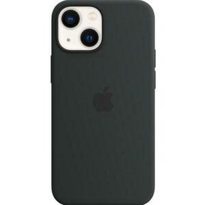 Protectie Spate Apple pentru Apple iPhone 13, silicon, Negru imagine