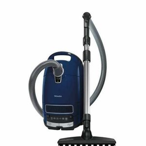 Aspirator cu sac Miele Complete C3 Parquet Power Line SGSF5, 890 W, 4.5 L, Perie Parquet Twister (Albastru/Negru) imagine