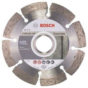 Disc diamantat Bosch Standard pentru beton, 115 x 22, 23 x 1.6 x 10 mm imagine