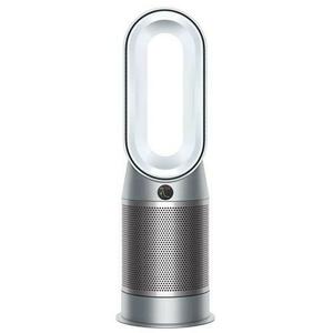 Aeroterma si purificator de aer Dyson Purifier Hot+Cool AutoReact HP7A 3-in-1, Functie incalzire, 310 l/s, Oscilare la 350 grade, Mod noapte, H 105 cm (Alb/Nichel) imagine