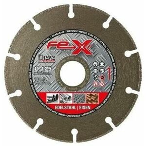 Disc diamantat Diewe FeX SQ-01423, 125 x 22.23 mm imagine