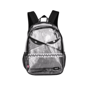 Rucsac ZIPIT Razor, cu 2 compartimente, 1 compartiment cu incuietoare (Transparent) imagine