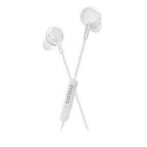 Casti Stereo In-ear Philips TAE5008WT/00, USB Type-C, Control pe fir, Cablu 1.2m, Microfon (Alb) imagine