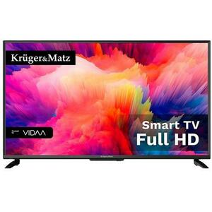 Televizor LED Kruger&Matz 101 cm (40inch) KM0240FHD-V, Full HD, Smart TV, WiFi, CI+ imagine