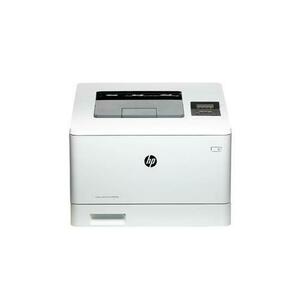 Imprimanta refurbished Laser Color HP M454DN, A4, 27 ppm, 600 x 600 dpi, Duplex, Retea, USB (Alb) imagine