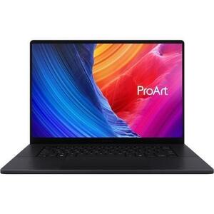 Laptop ASUS ProArt P16 OLED H7606WI (Procesor AMD Ryzen™ AI 9 HX 370 (24M Cache, up to 5.10 GHz), 16inch 4K Touch, 64GB LPDDR5X, 2x 2TB SSD, NVIDIA GeForce RTX 4070 @8GB, DLSS 3.0, Win 11 Pro, Negru) imagine