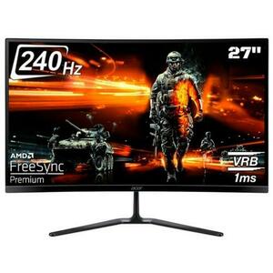 Monitor Gaming VA LED Acer 27inch ED270X2, Full HD (1920 x 1080), HDMI, DisplayPort, Ecran curbat, 240 Hz, 1 ms (Negru) imagine