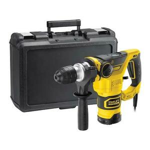 Ciocan rotopercutor Stanley FME1250K-QS, SDS Plus, 1250 w, 850 rpm, 2.4 J, Valiza (Galben/Negru) imagine