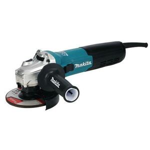 Polizor unghiular Makita GA5092X01, 1900 W, 11500 rpm, 125 mm + 5 discuri slefuire metal D-18465 (Albastru/Negru) imagine