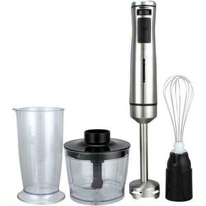 Mixer vertical Heinner HHB-DC1000SSBK, 1000 W, viteza variabila + turbo, tel, Tocator (Negru/Inox) imagine