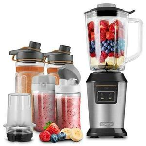 Blender SENCOR SBL7570SS AUTOMATIC SMOOTHIE, 800W, 2 programe presetate, 0.9L (Argintiu) imagine