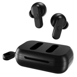 Casti True Wireless Skullcandy Dime S2DMW-P740, Waterproof IP55, Bluetooth 5.0, Microfon (Negru) imagine