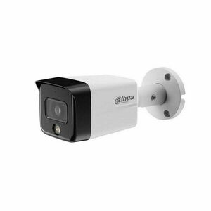 Camera supraveghere IP exterior cu iluminare duala Dahua Smart Dual Light IPC-HFW1639TCP-A-IL-0280B-S6, 6 MP, 2.8 mm, IR/lumina alba 30 m, detectie/clasificare om, vizualizare de pe telefon, microfon, PoE imagine