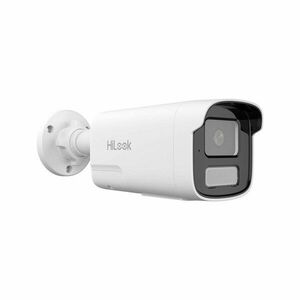 Camera supraveghere IP exterior cu iluminare duala Hikvision HiLook Smart Hybrid Light IPC-B420HA-LUF/SL, 2 MP, 4 mm, IR / lumina alba 50 m, microfon / difuzor, detectie persoane/vehicule, PoE imagine