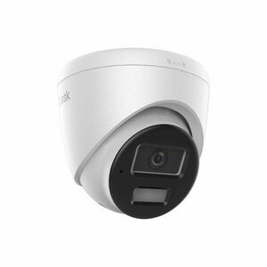 Camera supraveghere IP Dome Hybrid Light Hikvision Hi-Look IPC-T220HA-LUF/SL, 2 MP, 2.8 mm, IR / lumina alba 30 m, detectie oameni / vehicule, slot card, microfon, PoE imagine