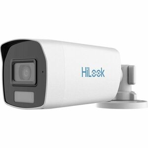 Camera supraveghere exterior Hikvision HiLook Smart Hybrid Light ColorVu THC-B229-LS, 2 MP, 2.8 mm, IR/lumina alba 40 m, microfon imagine