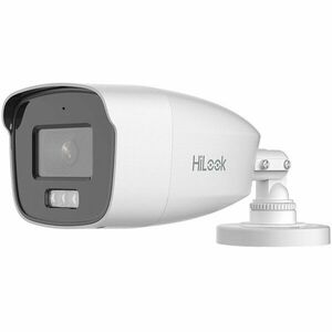 Camera supraveghere exterior cu iluminare duala Hikvision HiLook Smart Hybrid Light THC-B257-LMS, 3K, 2.8 mm, IR/lumina alba 40 m, microfon imagine