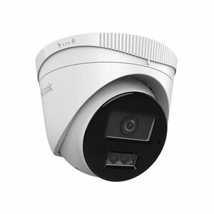 Camera supraveghere IP Dome Hybrid Light Hikvision Hi-Look IPC-T280HA-LU, 8 MP, 2.8 mm, IR / lumina alba 30 m, detectie oameni / vehicule, microfon, PoE imagine