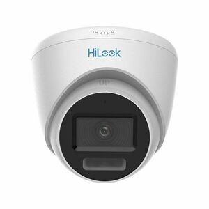 Camera supraveghere Dome Hikvision HiLook Smart Hybrid Light ColorVu THC-T229-LMS, 2 MP, 2.8 mm, IR/lumina alba 40 m, microfon imagine