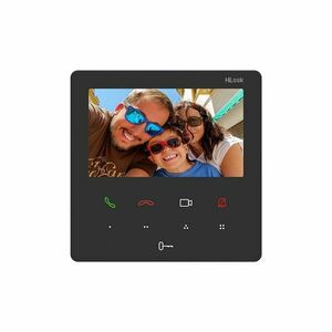 Videointerfon de interior IP WiFi Hikvision HiLook VI-H440W, 2.4GHz, ecran 4.3 inch, 1 familie, 200 evenimente, PoE, control de pe telefon imagine