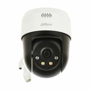 Camera supraveghere IP Speed Dome PT Dahua Smart Dual Light WizSense SD2A500NB-GNY-A-PV, 5 MP, 4 mm, IR/lumina alba 30 m, detectie om, microfon si difuzor, alarma vizuala/sonora, slot card, vizualizare de pe telefon, PoE imagine