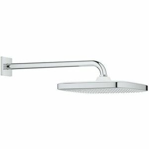 Set de dus cu para fixa si brat 380 mm, crom, Grohe Tempesta 250 Cube 1 jet imagine