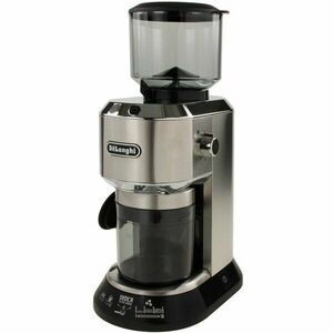 Rasnita de cafea DeLonghi Dedica KG 520M, 150 W, 350 g, Argintiu / Negru imagine