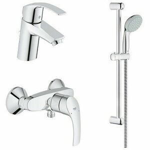 Set baterii dus Grohe Eurosmart S-size + set Tempesta 100, crom, 33265-335502-2785301 imagine