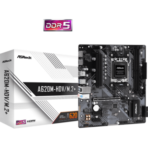 Placa de baza A620M-HDV/M.2+, AM5 imagine