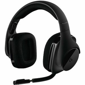 Casti gaming G533, Wireless, DTS Surround 7.1, Black imagine