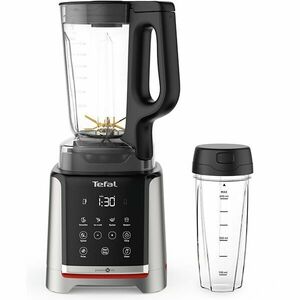 Blender Tefal InfinyMix+ BL91HD31, 1.75l, 1600W, 1 trepta viteza, Argintiu-Negru imagine