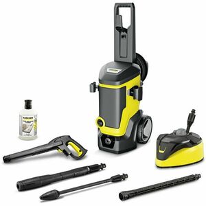 Aparat de spalat cu presiune Karcher K 7 WCM Premium Home, 3000 W, motor racit cu apa, debit max 600 l/h, presiune maxim 180 bar, tambur pentru furtun, dispozitiv pentru curatat suprafete T 7, detergent 1 L 3 in 1 RM 611 imagine