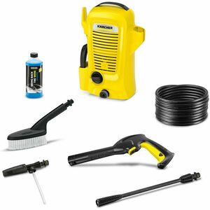 Aparat de spalat cu presiune Karcher K 2 Universal Edition Car*EU, 1400 W, 220-240 V, 110/11 presiune (bar/MPa), 360 l/h debit apa, 40°C temperatura maxima, accesorii incluse imagine