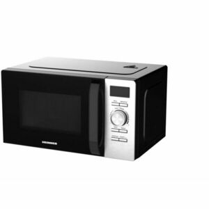 Cuptor cu microunde Heinner HMW-D2060BK, 20 l, 700 W, Control digital, Display LED, Timer, Negru/Inox imagine