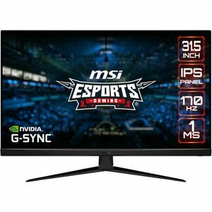 Monitor LED MSI Gaming G321Q 31.5 inch QHD IPS 1 ms 170 Hz HDR G-Sync Compatible & FreeSync Premium imagine