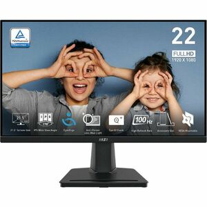 Monitor LED MSI Pro MP225 21.5 inch FHD IPS 1 ms 100 Hz imagine