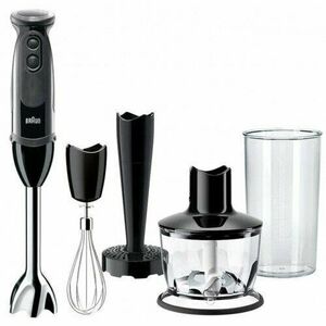 Mixer vertical MQ5237BK MultiQuick 5 Vario, 1000W, 600 ml, Negru / Argintiu imagine