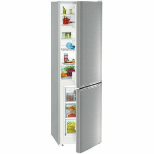 Combina frigorifica Liebherr CUefe 331-26, 296 l, VarioSpace, SmartFrost, Clasa E, H 181.2 cm, Inox imagine