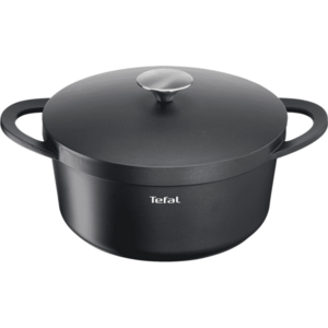 Oala Tefal Trattoria, aluminiu, 4.5 L, 24 cm, Neagra imagine